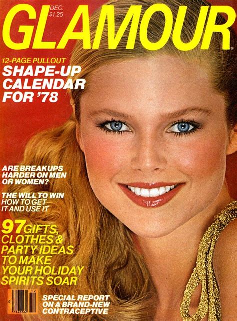 Of The Best Glamour Covers Of All Time Glamour Magazine Christie Brinkley Fashion