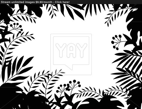 Jungle forest graphic art black white landscape sketch illustration. jungle background clipart black and white - Clipground