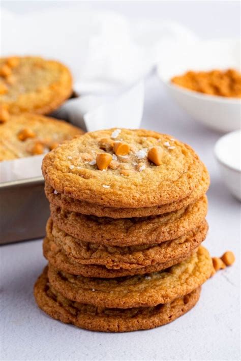 Butterscotch Cookies Soft And Chewy Recipe Insanely Good