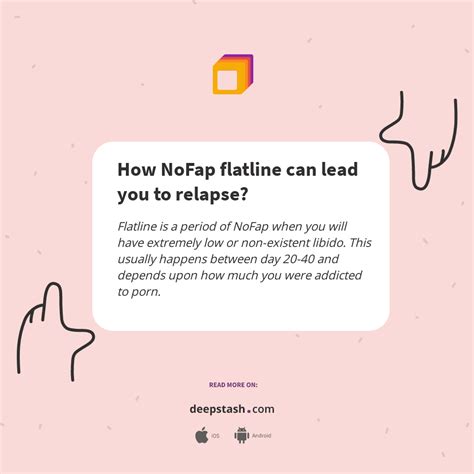How NoFap Flatline Can Lead You To Relapse Deepstash