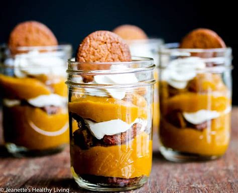 Light Pumpkin Pie Gingersnap Parfaits Recipe Jeanettes Healthy Living