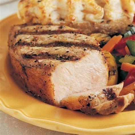 While the pan is heating, sprinkle the chops on both sides with salt and pepper, then dredge them in flour. Omaha Steaks 6 (6 oz.) Boneless Pork Chops | Boneless pork chops, Pork chops instant pot recipe ...