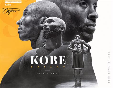 Kobe Bryant Tribute Graphic Behance