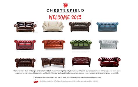 Don't buy any sofa before you meet a sofa chesterfield in malaysia. ROYALE CHESTERFIELD: WELCOME 2015 - IT'S GONNA BE A GREAT ...