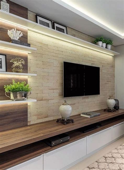 40 Cool Tv Stand Dimension And Designs For Your Home Modern Tv Room