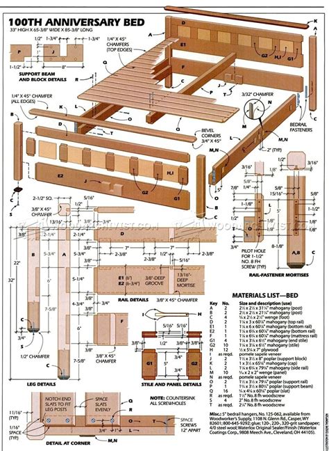 Maybe you would like to learn more about one of these? Bedroom Furniture Plans • WoodArchivist