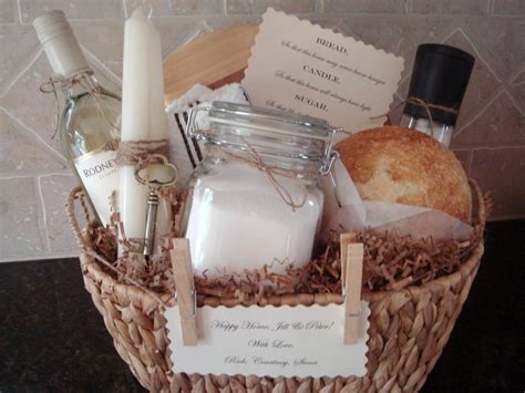 Housewarming gifts come in a variety of options to best meet your recipient's tastes. Traditional House Warming Gift basket by House of Hubbard ...