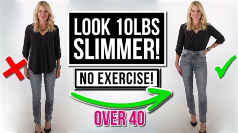 5 Slimming Style Tips To Help You Instantly Look Slimmer Without
