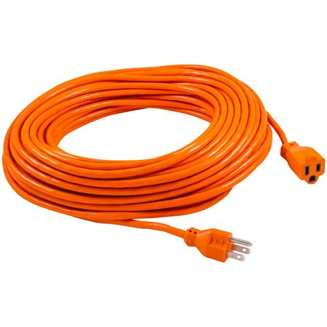Hdx 100 Ft 163 Indooroutdoor Extension Cord Orange Hd277 525 The