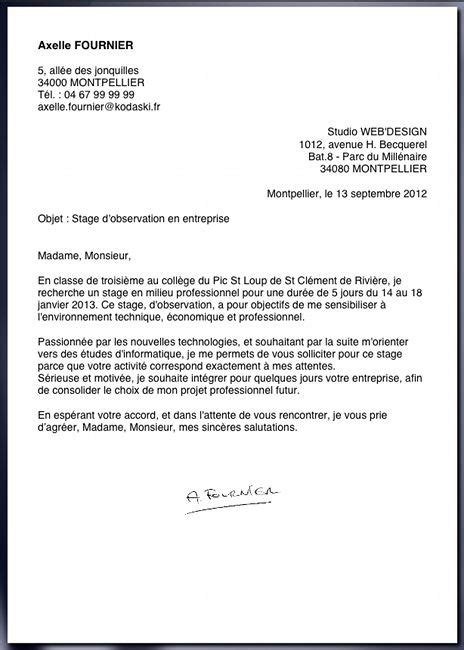 Exemple lettre de motivation demande d emploi pdf ...