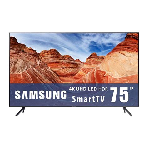 Tv Samsung 75 Pulgadas 4k Uhd Smar Tv Led Un75au7000fxzx Walmart