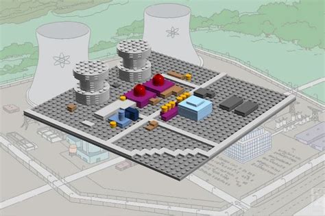 The Simpson Springfield Nuclear Power Plant Nuclear Power Plant