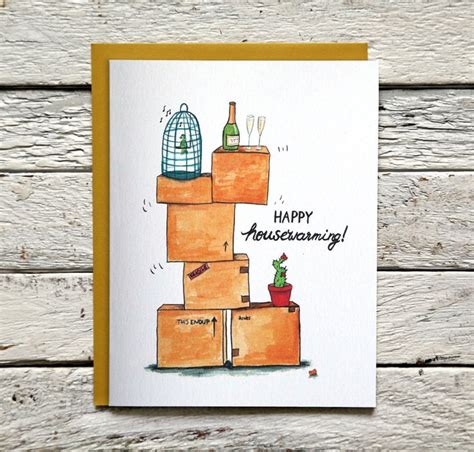 Happy Housewarming Greeting Card Ted Boutique And Wrappery