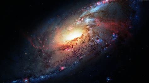 Wallpaper Messier 106 Stars 4k Space Wallpaperbacknet