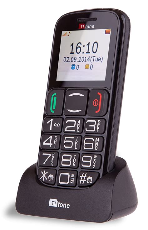 Ttfone Mercury 2 Big Button Basic Senior Mobile Phone