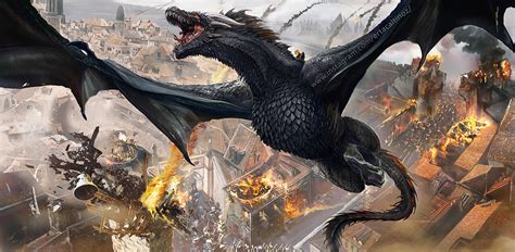 Spoilers Dany And Drogon In The Series Finale Art By Ertaç Altınöz