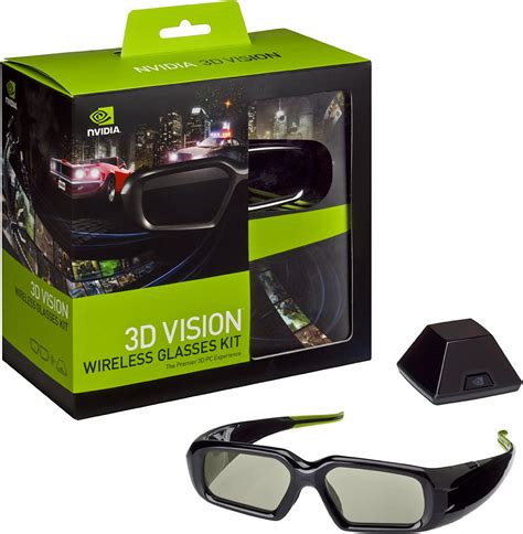 Nvidia 942 10701 0003 004 3d Vision Wireless Glasses Kit Amazon Ca Electronics