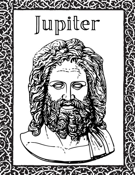 Jupiter Roman God Printable Etsy