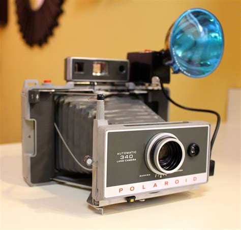 Vintage Camera Polaroid Land Camera 340 1969 71 Vintage Cameras