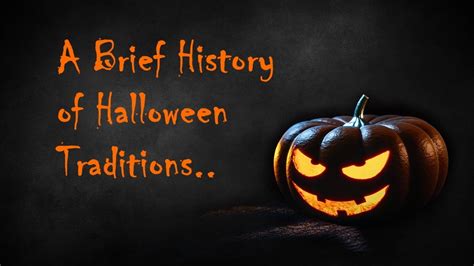 Halloween Traditions A Brief History Sed Developments