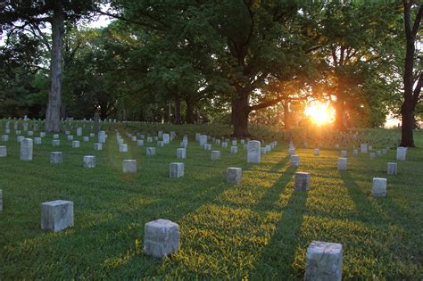 Sunrise Over Shiloh National Cemetery Flickr Photo Sharing