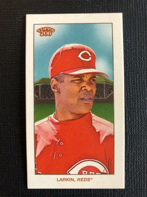 Barry Larkin 35 Wave 3 Prices 2021 Topps T206 Baseball Cards