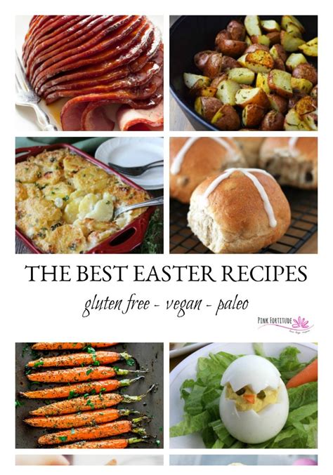 The Best Easter Recipes Gluten Free Vegan And Paleo Pink Fortitude