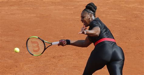 French Open Wont Let Serena Williams Wear Black Catsuit