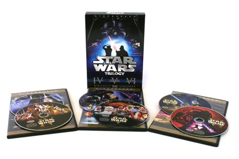 Star Wars Prequel Trilogy And Limited Edition Trilogy Dvd Box Sets Ebay