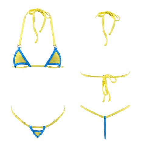 Buy Sherrylomicro Bikini Swimsuit For Women Sexy Small Extreme G String