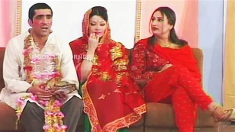 Zafri Khan And Ayesha Chaudhry Stage Drama Full Comedy Clip Youtube