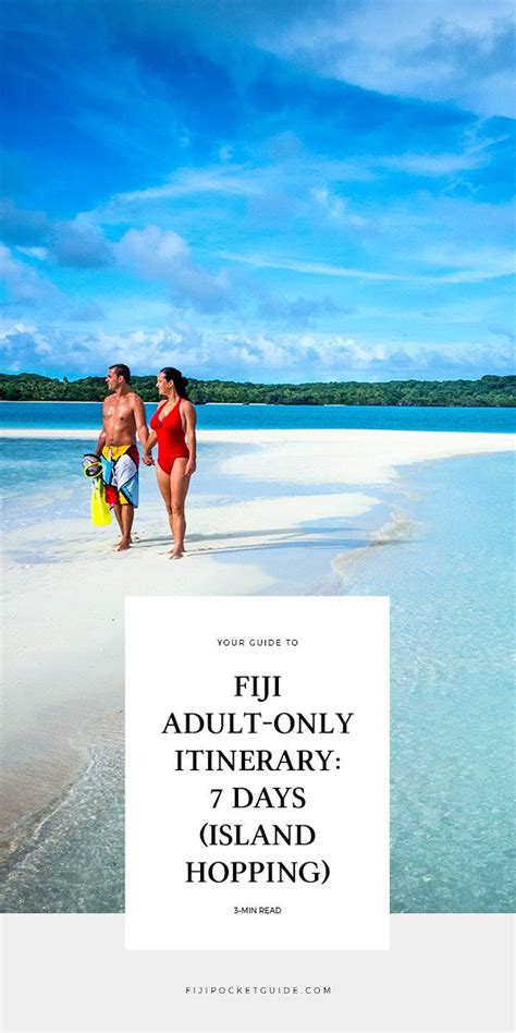 Fiji Adult Only Itinerary 7 Days One Week Island Hopping Artofit