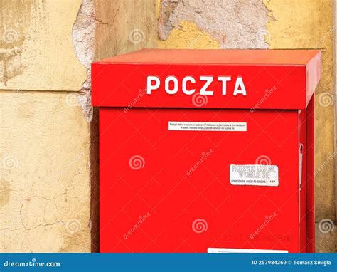 Poczta Polska Polish Post State Postal Administration Post Office Red