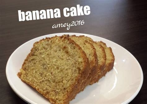 Thousands of people make it every day. Resep Soft & moist banana cake oleh amei - Cookpad