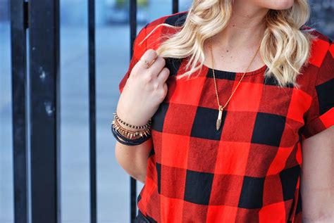 Plaid Dress Leather Jacket Beanie Tights And Booties And An Amazing