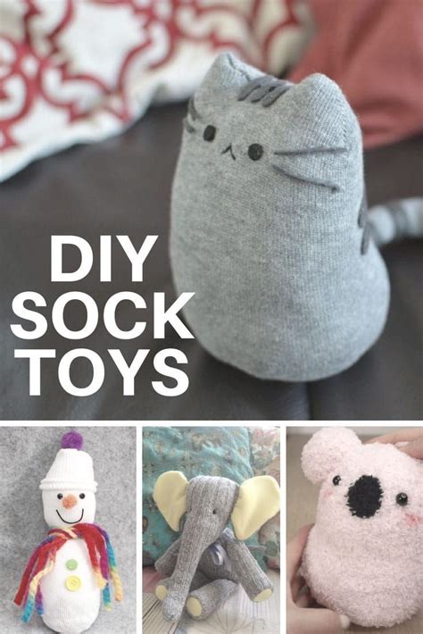 25 Easy Diy Sock Plushies And Animals Youll Want To Make This Weekend