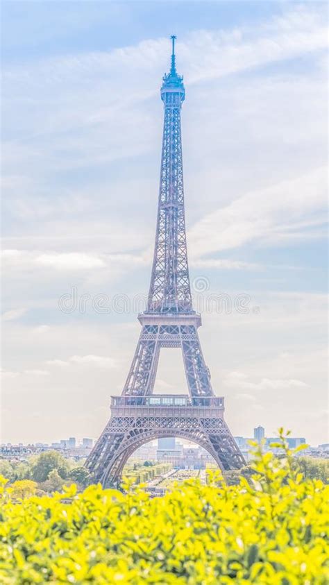 Eiffel Tower In Paris Stock Photo Image Of Landscape 146690560