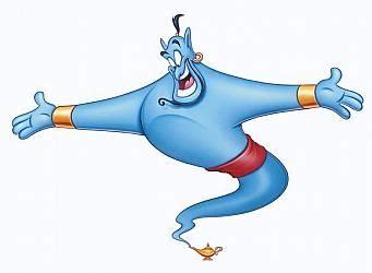 Gini Aladin Genie Aladdin Disney Drawings Disney Cartoon Characters