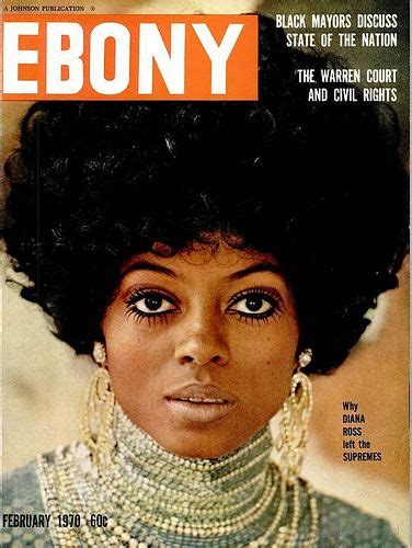 Ebony Magazine Retro Cover Diana Ross Jet Magazine Black Magazine