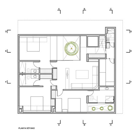 Basement Floor Plan Luxury Modern Home In Lima Peru