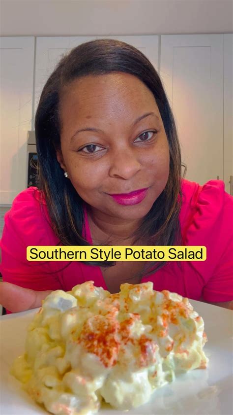 Southern Style Potato Salad In 2022 Food Videos Cooking Potatoe Salad Recipe Southern Style