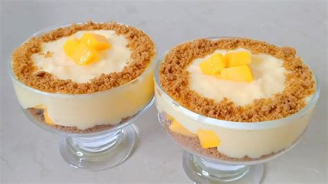 Mango Trifle Delight Recipe Quick And Easy Mango Trifle Delight Youtube