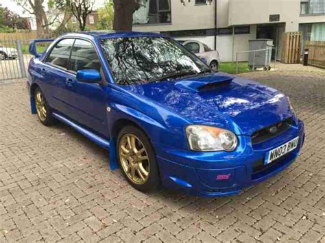 Subaru Impreza Wrx Sti Type Uk Blue 2003 Car For Sale