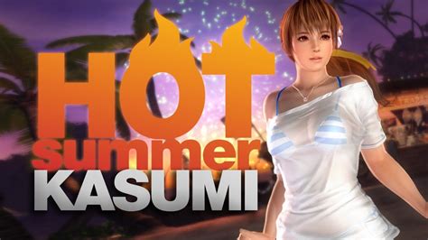 Dead Or Alive 5 Last Round Ps4 Kasumi Hot Summer Costume Dlc Youtube