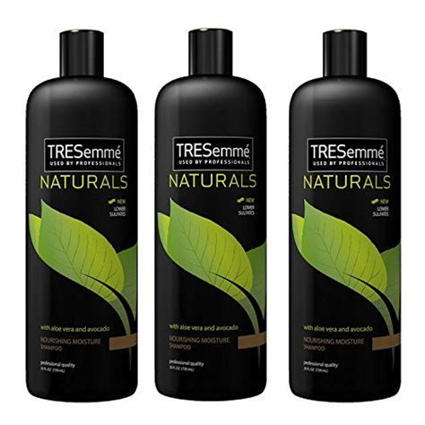 Tresemme Naturals Nourishing Moisture Shampoo 25 Ouncepack Of 3