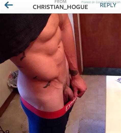 OMG He S Naked Model Christian Hogue OMG BLOG