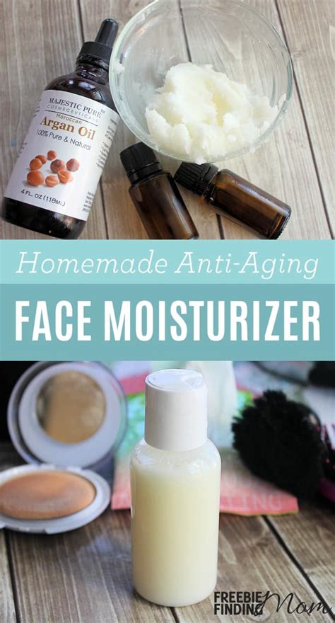 Natural Homemade Face Moisturizer Recipes Anti Aging Face Moisturizer