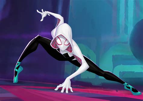 X Gwen Stacy In SpiderMan Into The Spider Verse X Resolution HD K Wallpapers