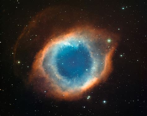 HD Wallpaper Helix Nebula Eye Of God Blue And Brown Galaxy Space