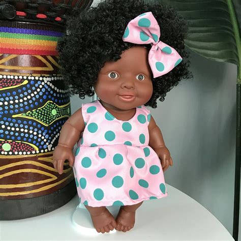 Lovely Doll Black 10 Inch African American Dolls With Afrio Hair Buy
